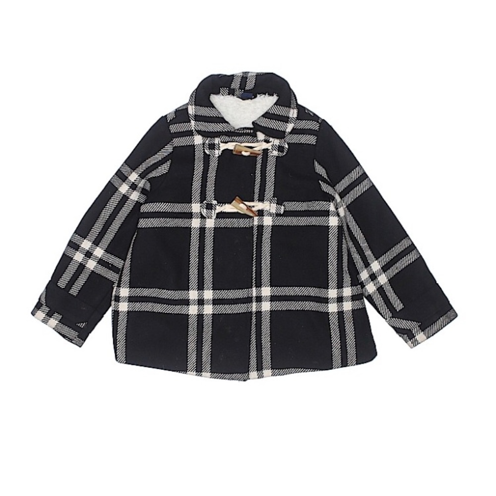 Baby Gap Plaid Coat 2T